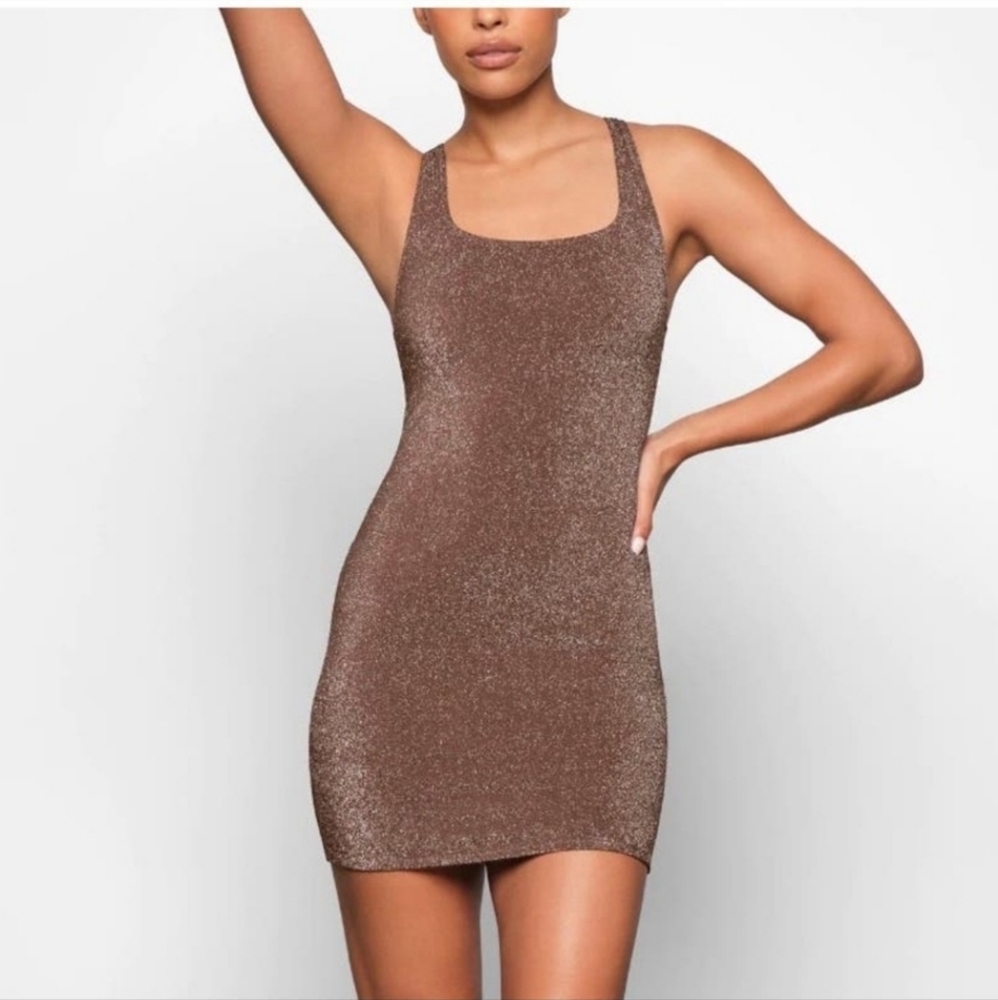 Skims metallic dress size 2x